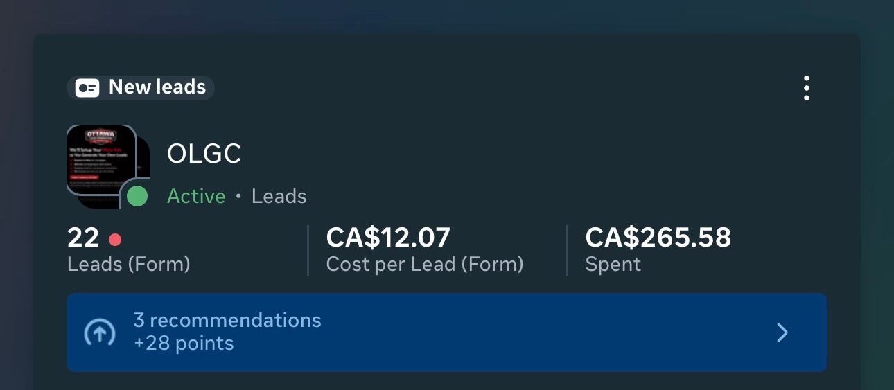 Meta lead generation & life style paid community. (discord)